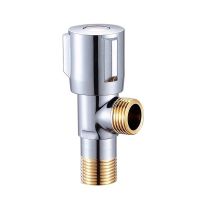 original 304 stainless steel full copper triangular valve thickened water heater toilet 4 points home hot and cold universal water inlet valve