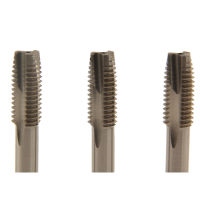 High-speed steel machine with titanium plated tip screw tap tapping M5