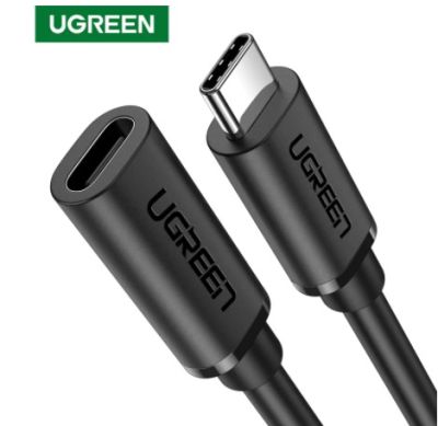 Ugreen USB C Extension[0.5 M]Cable Type C Extender Cord USB-C Thunderbolt 3 for Xiaomi Nintendo Switch USB 3.1 USB Extension Cable