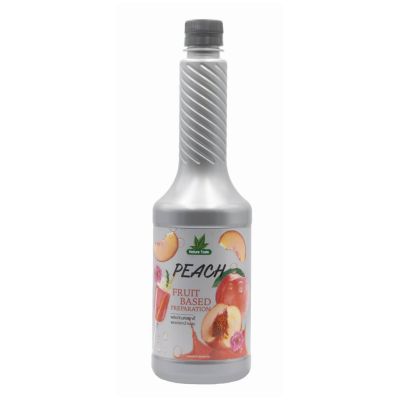 Nature Taste -  Peach น้ำผลไม้เข้มข้น เนเจอร์เทส แบบขวด 750 ml.