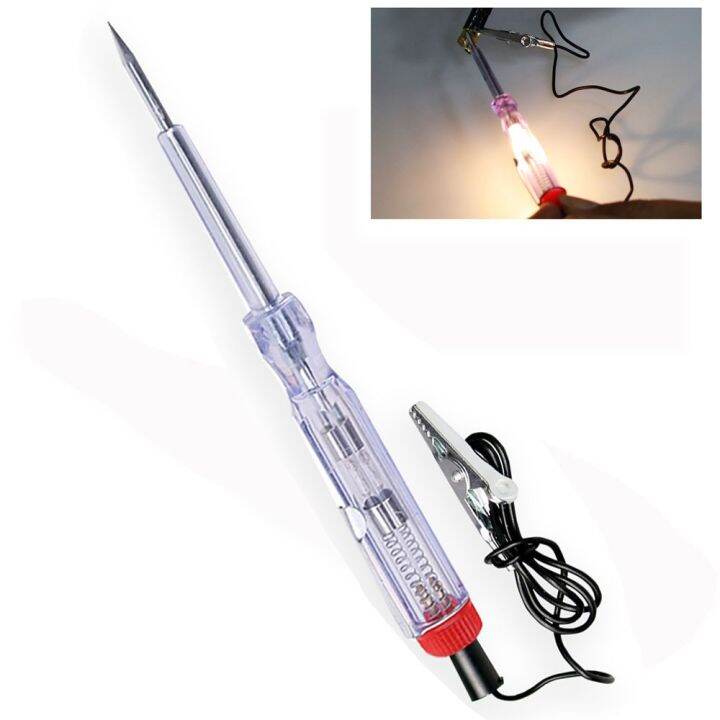RJZ28 Transparent Voltage Test Light Socket Test For Car Motorcycle and