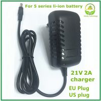 พร้อมปลั๊ก EU Charger Adaptor ไฟฟ้าสว่านไฟฟ้า21V สำหรับประแจไขควงไฟฟ้าคุณภาพดีปลั๊กไฟแบบเรา