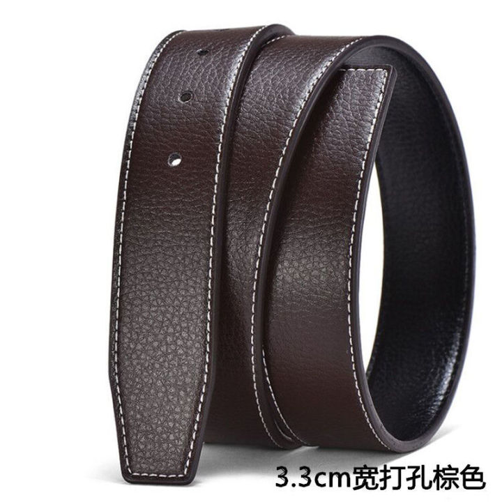 belt-without-head-mens-smooth-buckle-3-3cm-punching-needle-buckle-cow-leather-pants-belt-womens-3-7-dge7