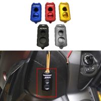 Motorcycle CNC XMAX300 keychain key Case Remote Control Cover For YAMAHA XMAX 300 400 125 250 2017-2019 2020 QBIX125 2018-2020