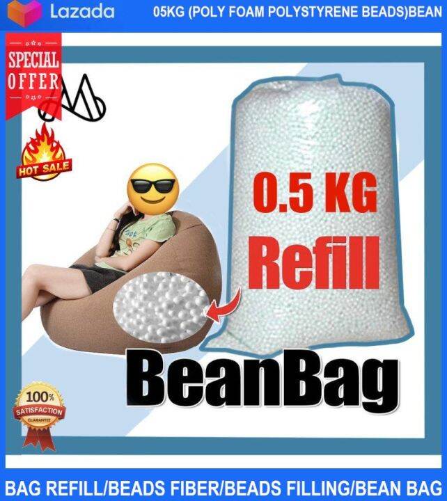 05kg (poly Foam Polystyrene Beads)bean Bag Refill/beads Fiber/beads