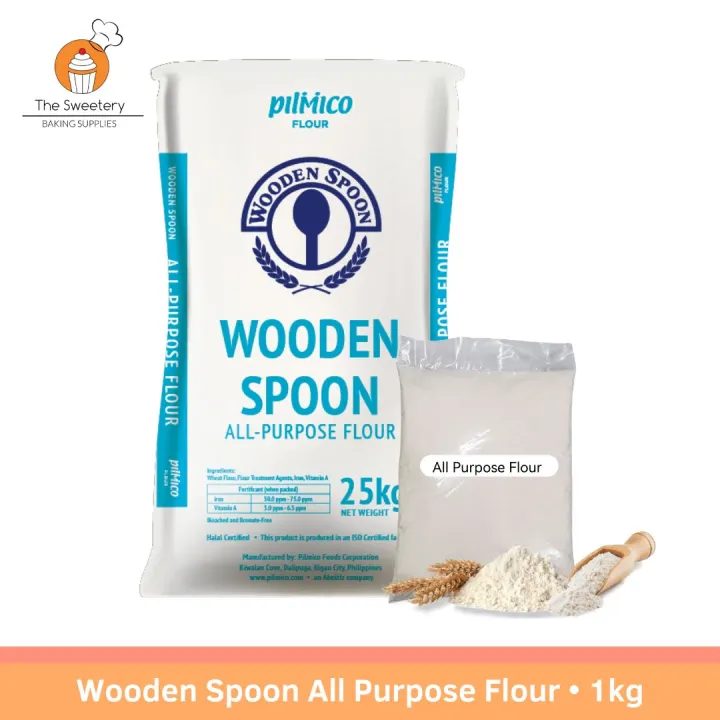 All Purpose Flour (Pilmico Wooden Spoon) 1kg | Lazada PH