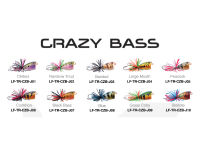 อุปกรณ์ตกปลา เหยื่อปลอม Triton Crazy Bass JR. (LF)