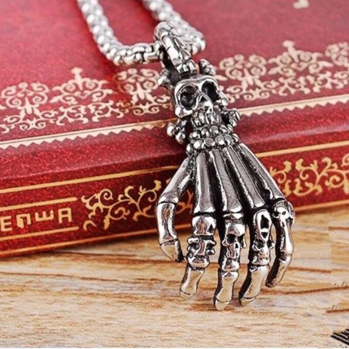 jdy6h-fashion-skull-claw-necklace-punk-palm-pendant-hip-hop-necklaces-for-men-gothic-jewelry-halloween-accessories-anniversary-gift