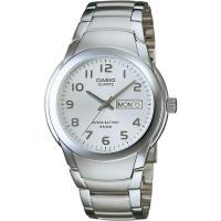 Casio แบตเตอรี่ 10 ปี นาฬิกาข้อมือผู้ชาย สายสแตนเลส รุ่น MTP-1229D