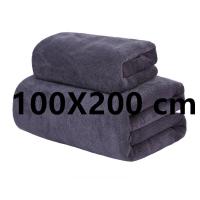 【CW】 100X 200 cm luxury bath towel quick-drying super large strong absorbent towel