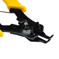 +【‘ 4 IN 1 Multiftional Snap Ring Pliers Multi Tools Multi Crimp Tool Internal External Ring Remover Retaining Circlip Pliers