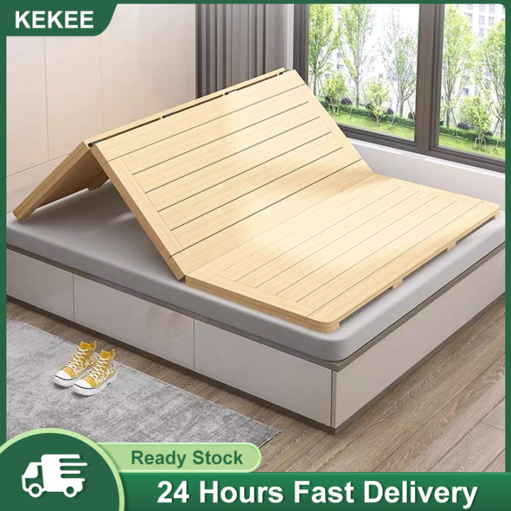 KEKEE Solid Wood Foldable Board BedSpacer Skeleton Arrangement ...