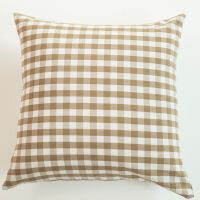 2021 Geometric Cushion Covers Yellow Plaid Stripes Print Pillow For Home Chair Sofa Decoration Pillowcases 45x4530x50cm