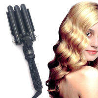 nbmhrd ยอดขายเซรามิคผม Curler 3 Barrel Crimper Crystal Wave Triple Curling Iron