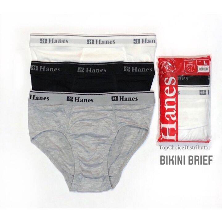 Original Hanes Bikini Brief and Hipster Brief (3pcs) Lazada PH