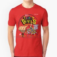 Gomu Fruity Devils T Shirt Cotton 6Xl Gomu Devil Fruit Cereal Mashup Fruity Pebbles Anime Humor Jpop Luffy Pirates Chopper