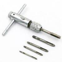 T-handle Reversible Single Tap Wrench Tapping Threading Tool M3-M8 Hand Tap Thread Wire Tapping/Threading/Taps/Attack