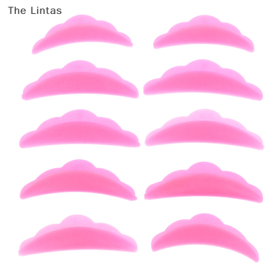 [The Lintas] โล่ยกขนตา5คู่ (XS S M L XL) แผ่นซิลิโคนขนตา Perm โรลเลอร์
