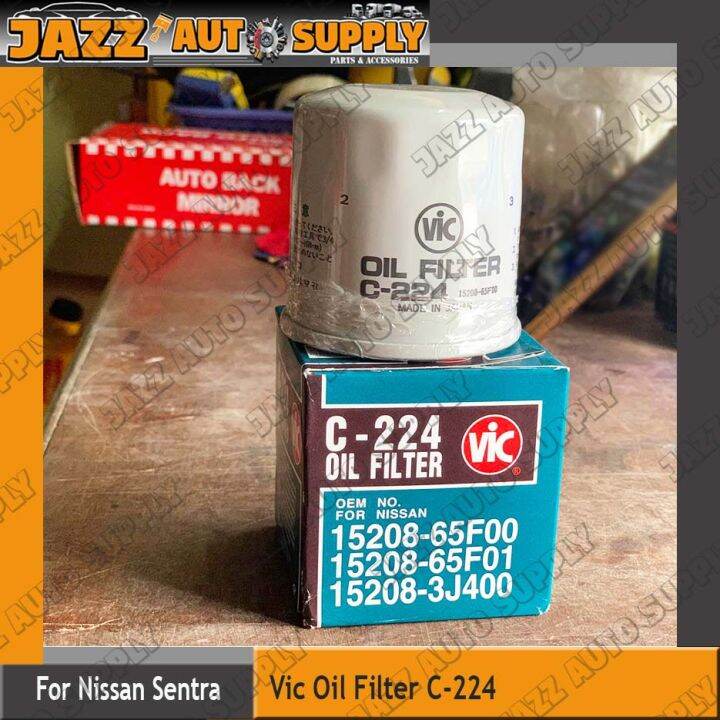 Vic Oil Filter C-224 For Nissan Sentra | Lazada PH