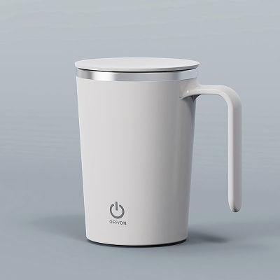 FUCHO ถ้วยผสมไฟฟ้าสำหรับห้องครัว,ถ้วยผสมอัตโนมัติ2023ใหม่แก้วมักแก้วกาแฟคนขี้เกียจหมุนถ้วยน้ำแม่เหล็ก