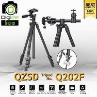 QZSD Tripod รุ่น Q202F ขาตั้ง ขาตั้งกล้อง อเนกประสงค์ , กลับหัว , Top View , พาโนราม่า