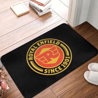 Royal Enfield Polyester Doormat Rug carpet Mat Footpad Non-slip dustEntrance Kitchen Bedroom balcony Cartoon