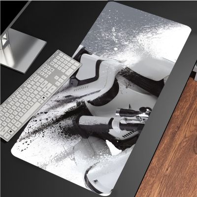 Stars Wars Large LED Light RGB Gaming Mouse Pad USB Wired Gamer Mousepad Mice Mat 7 Dazzle Colors for Computer PC Keyboard Rug Basic Keyboards