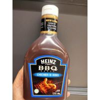 ?For you? Heinz  Chicken &amp; Rib Bbq  Sauce ซอส บาร์บีคิว สำหรับไก่ และซี่โครง 580กรัม