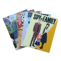 【hot】 Anime Spy x Convenient A5 A6 A7 Pockets Folders Notebook Binder Files Reports