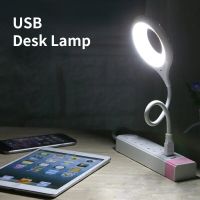 USB Plug LED Desk Lamp Dormitory Bedroom Bedside Table Lamp Eye Protection Student Study Reading Lights Portable Night Light