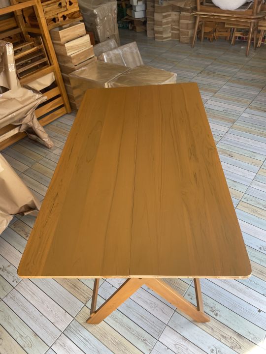 โต๊ะญี่ปุ่นพับสูง-สีสัก-ขนาดประมาณ-กว้าง-60-ยาว-108-สูง-80-cm-พับได้
