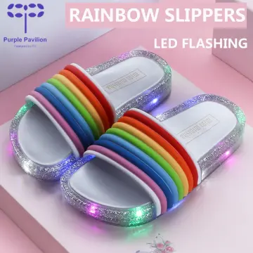 Rainbow 2025 slides shoes