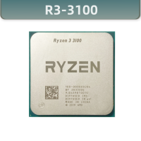 สำหรับ Ryzen 3 3100 R3 3100 3.6กิกะเฮิร์ตซ์ quad-core แปดด้าย65วัตต์ซีพียูโปรเซสเซอร์ L3 = 16เมตร100-000000184สล็อต AM4