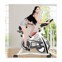 IamBigBoss-4TEM จักรยานออกกำลังกาย SPIN BIKE รุ่น JFT03 สีขาว