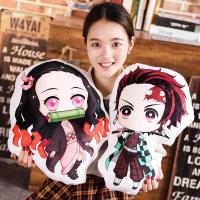 Kimetsu ไม่มี Yaiba Theme Kamado Tanjirou Kamado Nezuko Agatsuma Zenitsu Kochou Kanae ของเล่นหมอนกำมะหยี่ตุ๊กตาของขวัญวันเกิดของเล่น