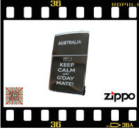 Zippo Australia Keep Calm and GDay Mate, 100% ZIPPO Original from USA, new and unfired. Year 2022