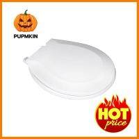 ฝารองนั่งพลาสติกทรงกลม EC-TSR03 สีขาวTOILET SEAT MOYA 14398 PLASTIC WHITE **หมดแล้วหมดเลย**