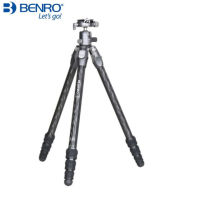 Benro TR258CK ขาตั้งกล้องคาร์บอนไฟเบอร์เต่าขาตั้งกล้อง G30 Ballhead 4ส่วนโหลดสูงสุด10กก. กระเป๋าถือ