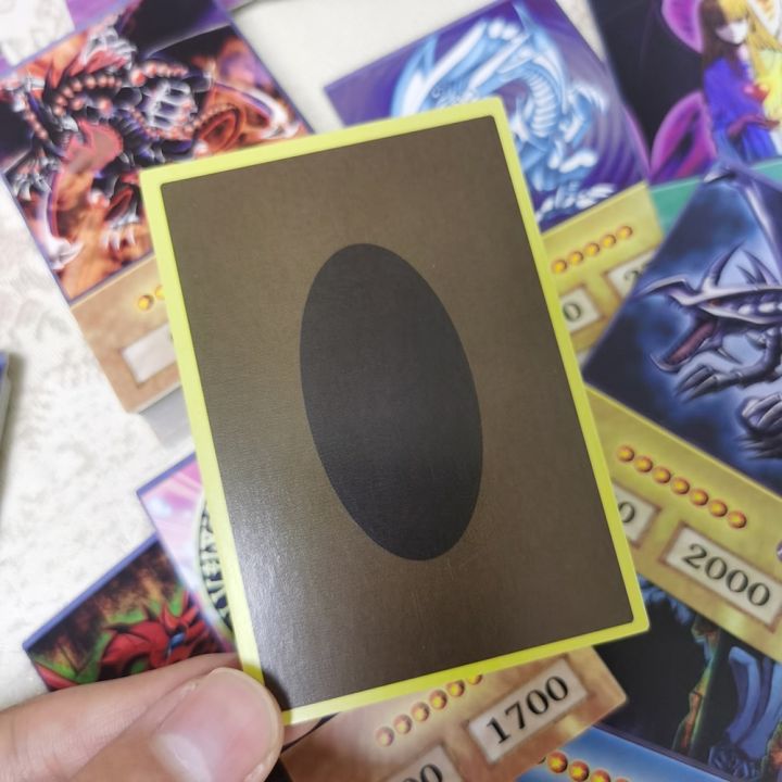 การ์ดสไตล์อนิเมะ-yu-gi-oh-100ชิ้นดวงตาสีฟ้าหมอผีสีดำ-exodia-obelisk-slifer-ra-ra-ra-yugioh-dm-พร็อกซี่การ์ดของขวัญสำหรับเด็ก