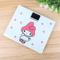 Bathroom Body Weight Scale Human Health Body Scale Mini Digital Glass LCD Display Sensor Scale For Weight loss Tool 180KG/50G Luggage Scales