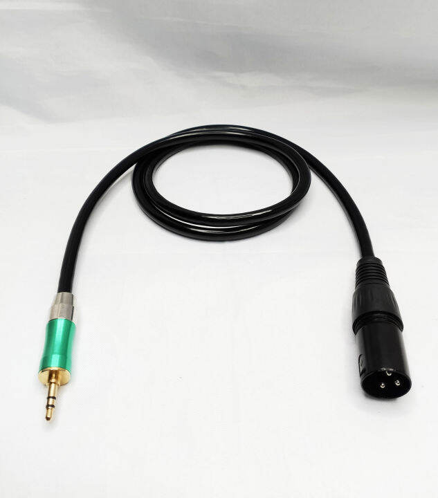 MICRO PC 3.5mm (1/8inc) MALE STEREO HEADPHONE JACK to XLR MALE AUDIO CABLE Lazada PH