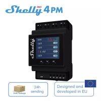 【YD】 Shelly 4PM Four Channels Relay LAN Wifi Suitable Facility With Metering