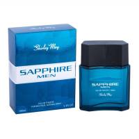 ( แท้ ) น้ำหอมแบรนด์ Shirley may กลิ่น SAPPHIRE MEN 100 ML. กลิ่นหอมเทียบแบรนด์ Alfred Verne Sapphire Isle น้ำหอมผู้ชาย กลิ่นหอมไฮโซ หรูหรา ชวนหลงใหล