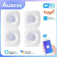 Tuya WIFI Motion PIR Sensor เครื่องตรวจจับการเคลื่อนไหว Sensor Smart Life APP ระบบรักษาความปลอดภัยภายในบ้านแบบไร้สายทำงานร่วมกับ Alexa Home