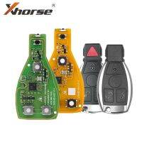 Xhorse VVDI BE Key Pro เวอร์ชั่นปรับปรุงและสำหรับ Benz เคสโทรศัพท์อัจฉริยะ3 4ปุ่ม XNBZ01EN สำหรับเครื่องมือ MB