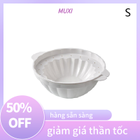 ?【HOT SALE】MUXI แม่พิมพ์น้ำแข็งซิลิโคนถาดน้ำแข็งทรงกลม1ชิ้นแม่พิมพ์ชามสลัดน้ำแข็งอุปกรณ์สำหรับห้องครัวบาร์อุปกรณ์เสริมแบบทำมือ