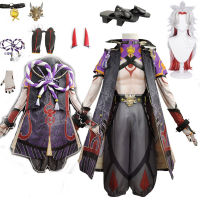 Game Genshin Impact Arataki Itto Cosplay Costume Male Handsome Battle Uniform Activity Party Role Play Clothing