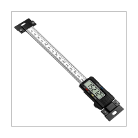 0-15CM Stainless Steel Digital Display Ruler Horizontal Vertical Digital Display Ruler LCD Display Digital Display Ruler Digital Display Ruler