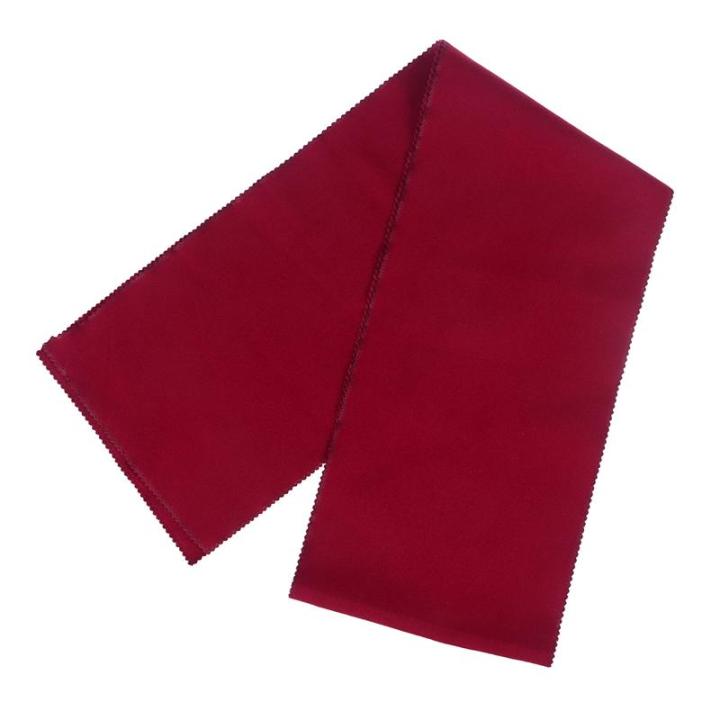 คีย์ฝาครอบกันฝุ่นคีย์บอร์ดเปียโน128-15ซม-ผ้าคลุมผ้าคลุมเปียโน-สีแดง