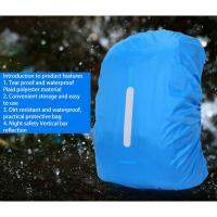 Ultralight Outdoor Backpack Rain Covers Portable Reflective Strip Design For Backpacking Hiking Camping Traveling Cycling